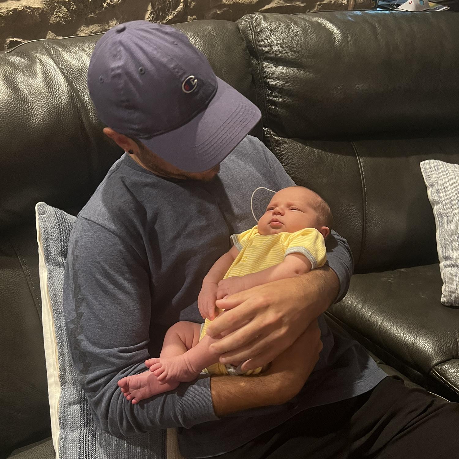 First time meeting Oliver 💕