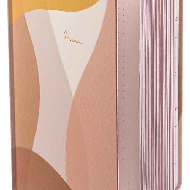 DIVERSEBEE Hardcover Dotted Journal Notebook, Medium A5 (5.8 x 8.3 inches), 192 Pages, Thick Paper, Aesthetic Journals for Writing, Office School Bible Journaling Supplies, Bible Accessories