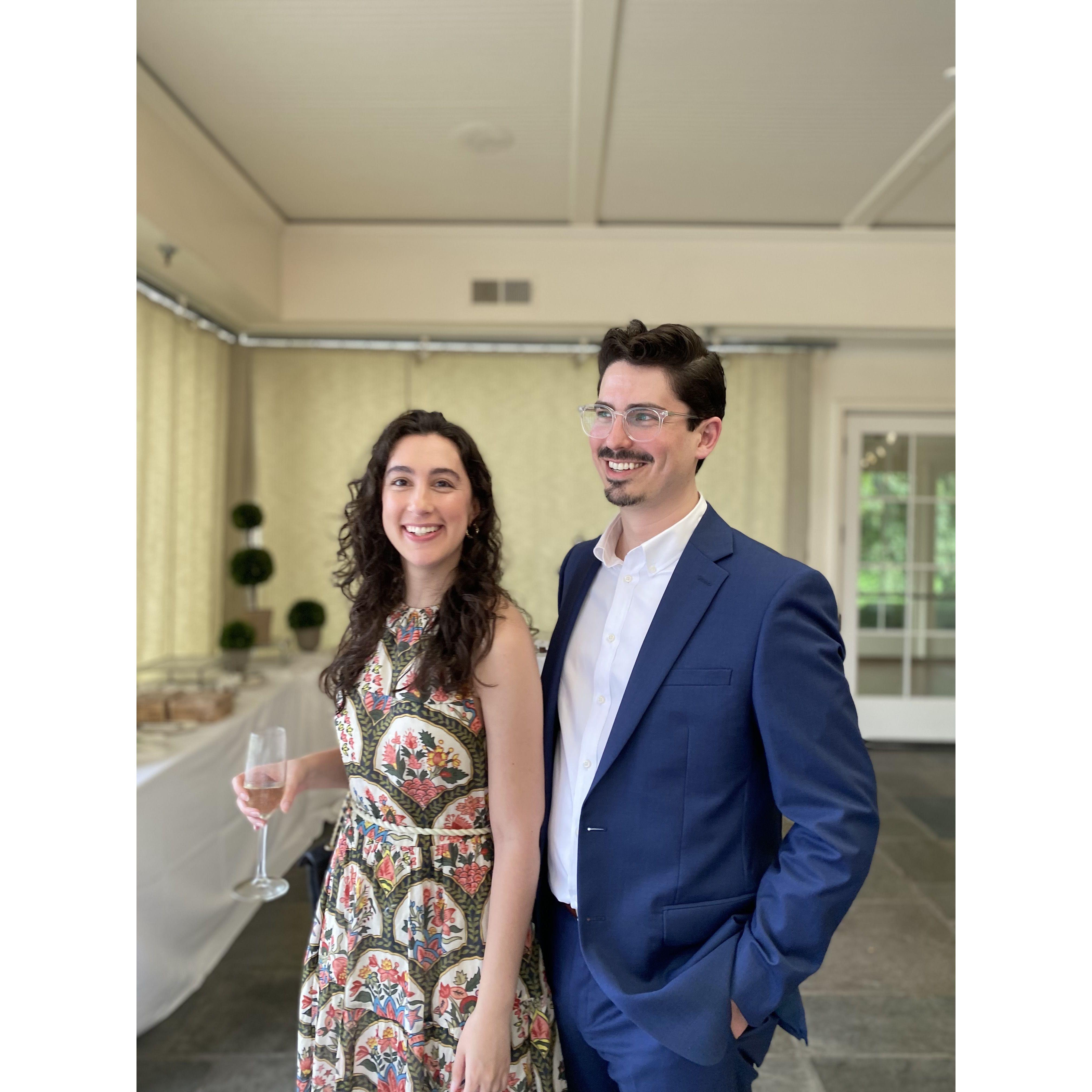 At our best friend Andrew's wedding weekend (July 2022)