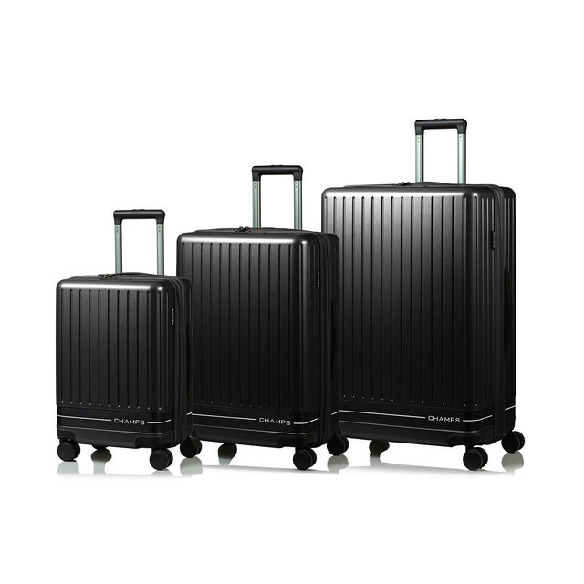 CHAMPS 3-Piece Fresh II Hardside Luggage Set