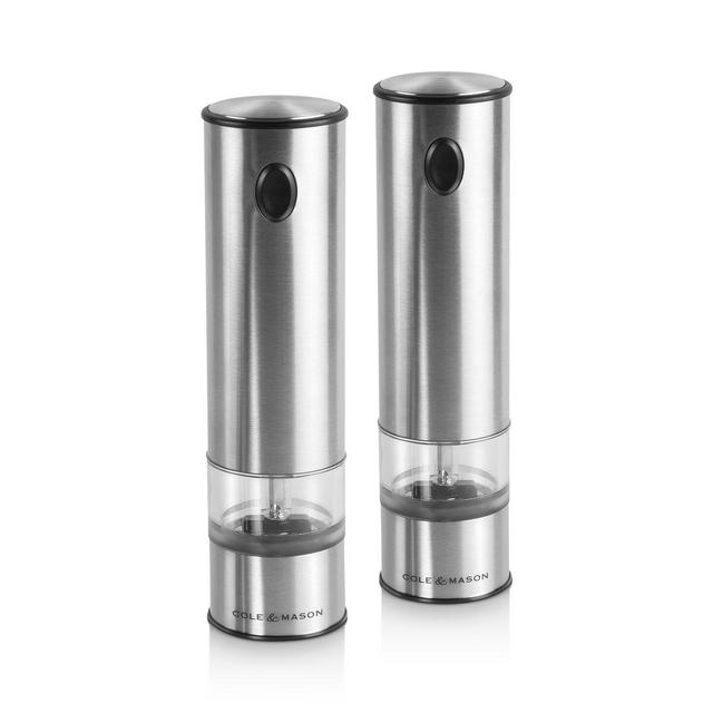 Cole & Mason Battersea 2-Piece Electronic Salt & Pepper Set