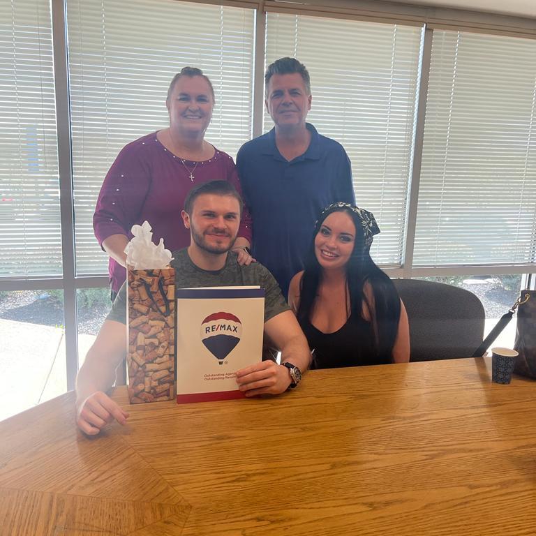 Konnor and Izabella closed on their new home in Pennsylvania!