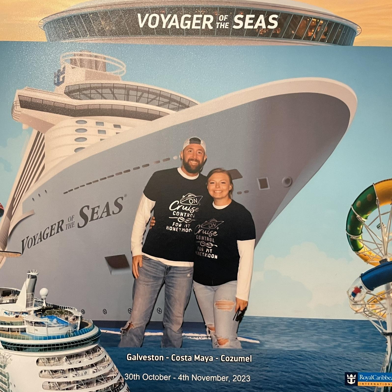 Our very first cruise together!