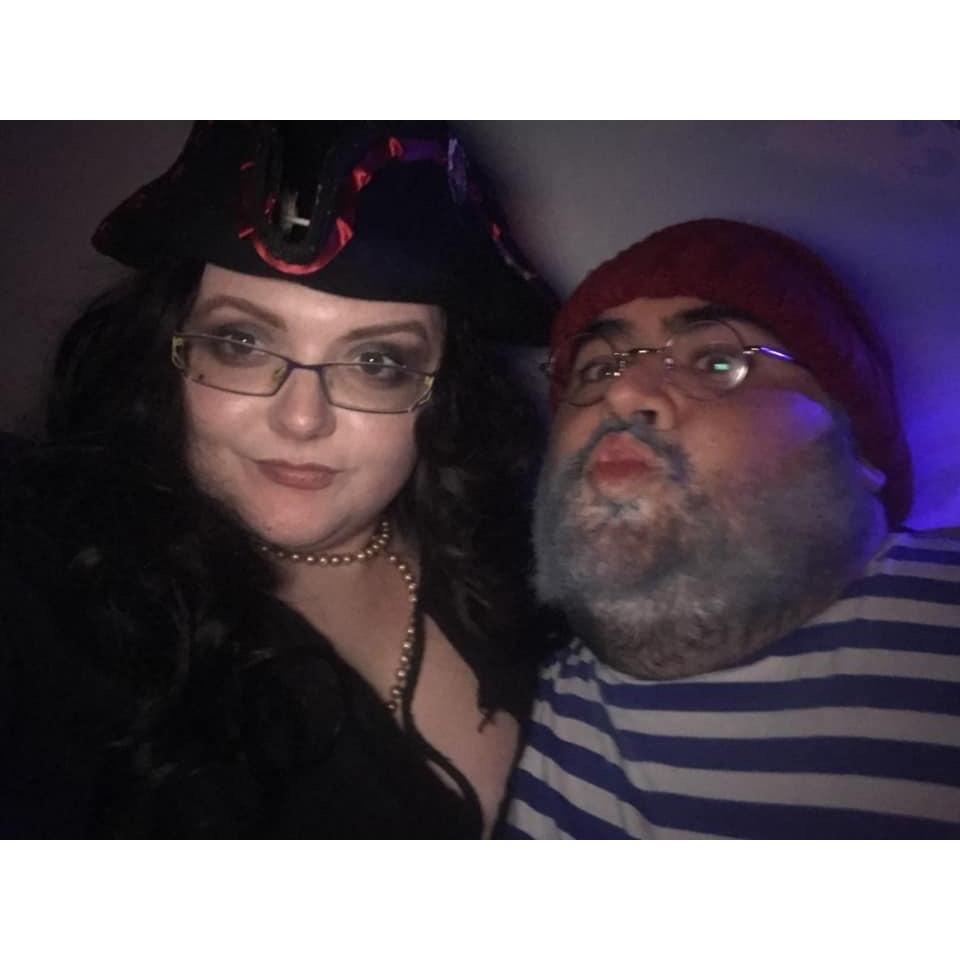 Halloween 2018, Captain Hook and Smee