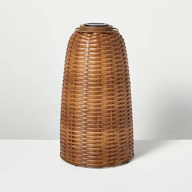 Woven Solar Lantern Tall - Hearth & Hand™ with Magnolia