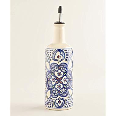 Ceramic Oil or Vinegar Bottle Dispenser