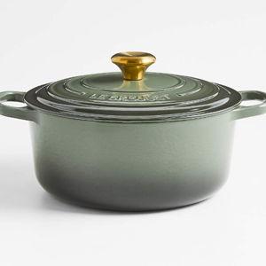 Le Creuset ® Signature 5.5-Qt. Thyme Enameled Cast Iron Dutch Oven