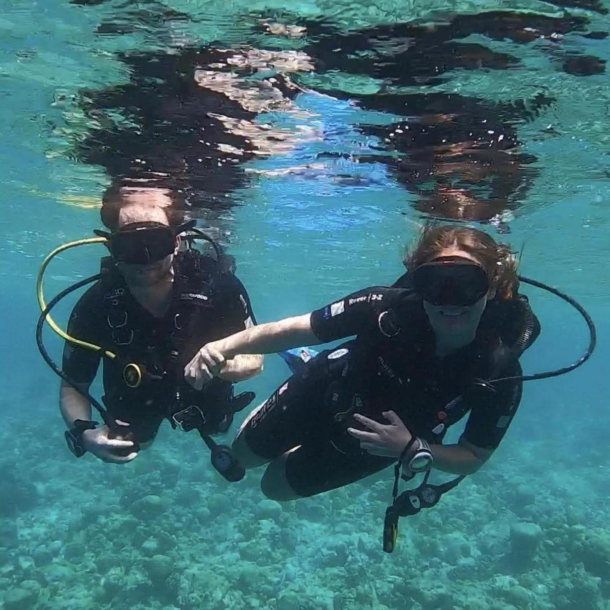 Forever dive buddies!