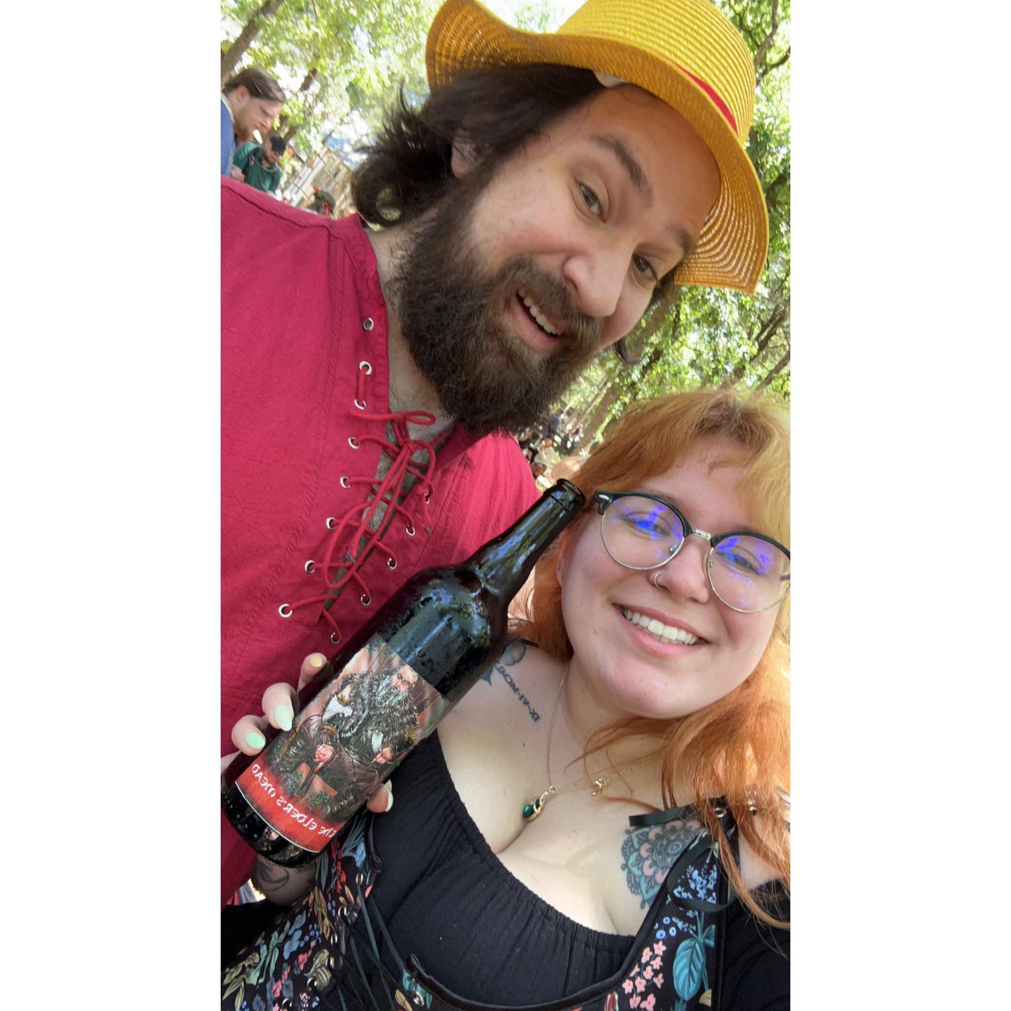 First Ren Faire (where we are getting married!)
