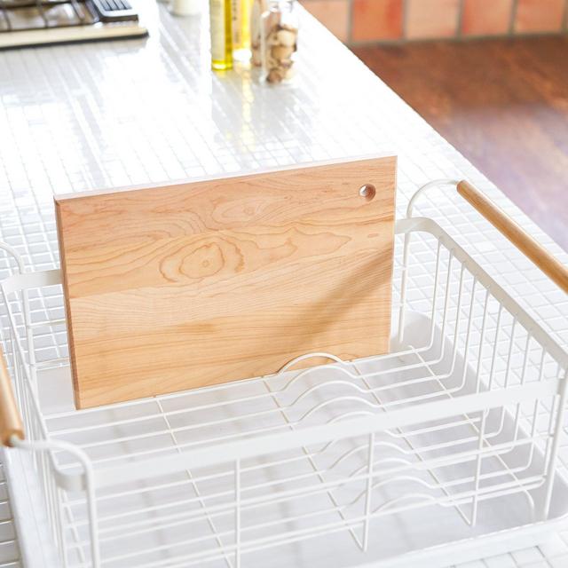 Dish Rack - Steel + Wood