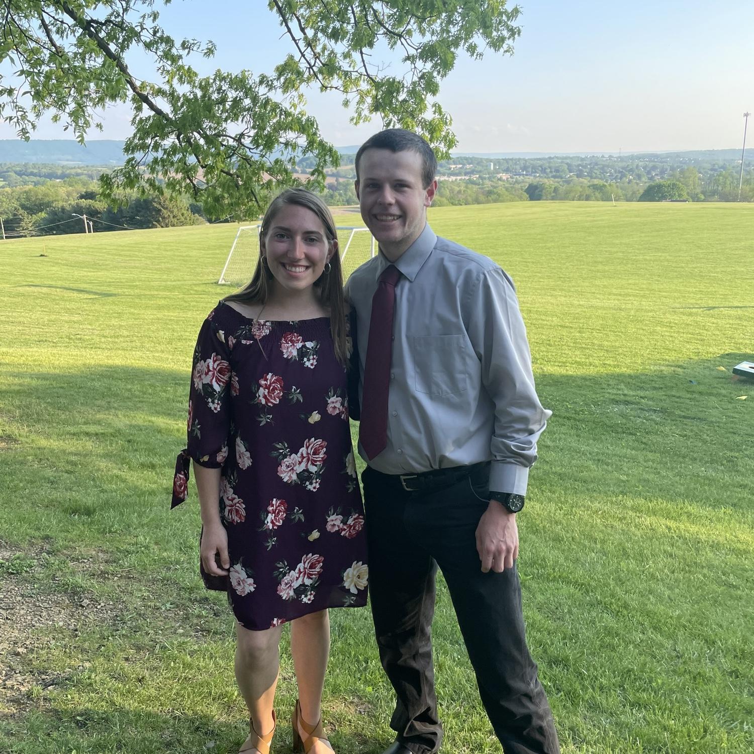 Our first wedding as a couple