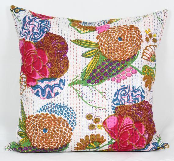 Kantha Pillowcase