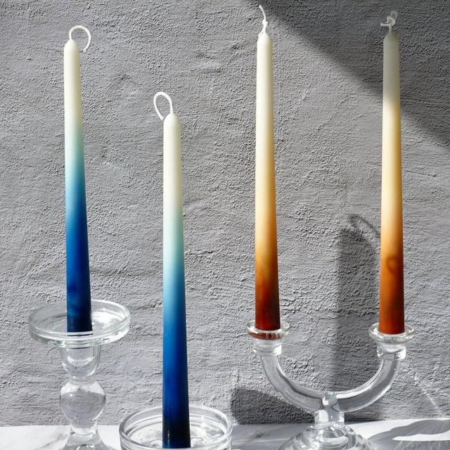 Ombré Dripless Taper Candles / Handmade...
