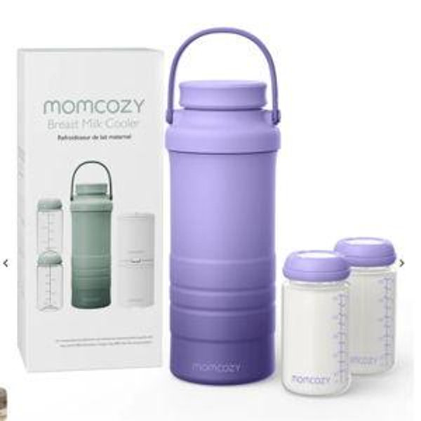 Momcozy Portable Baby Bottle Cooler- PURPLE