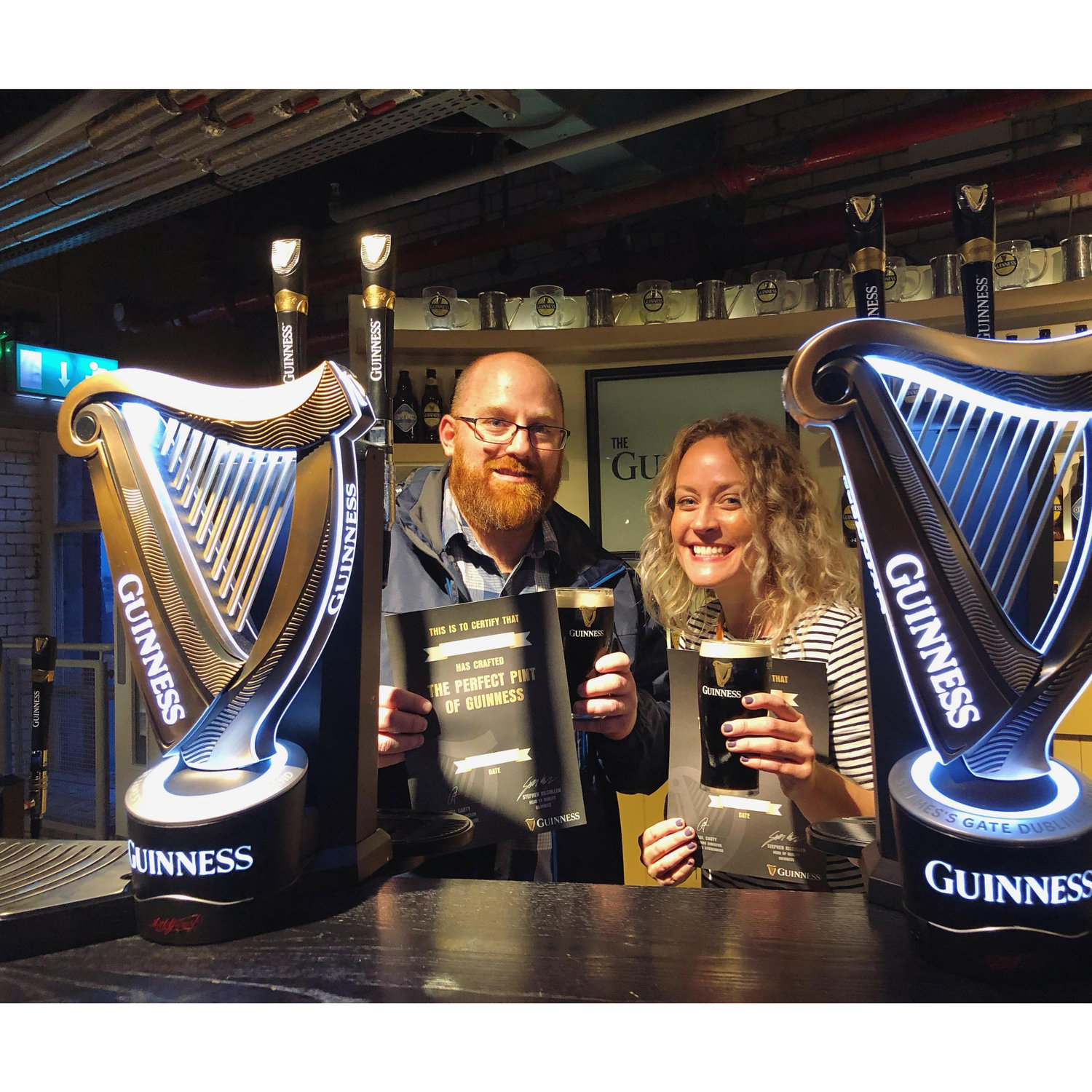 Our first trip across the pond together! Dublin, Ireland. November 2018.