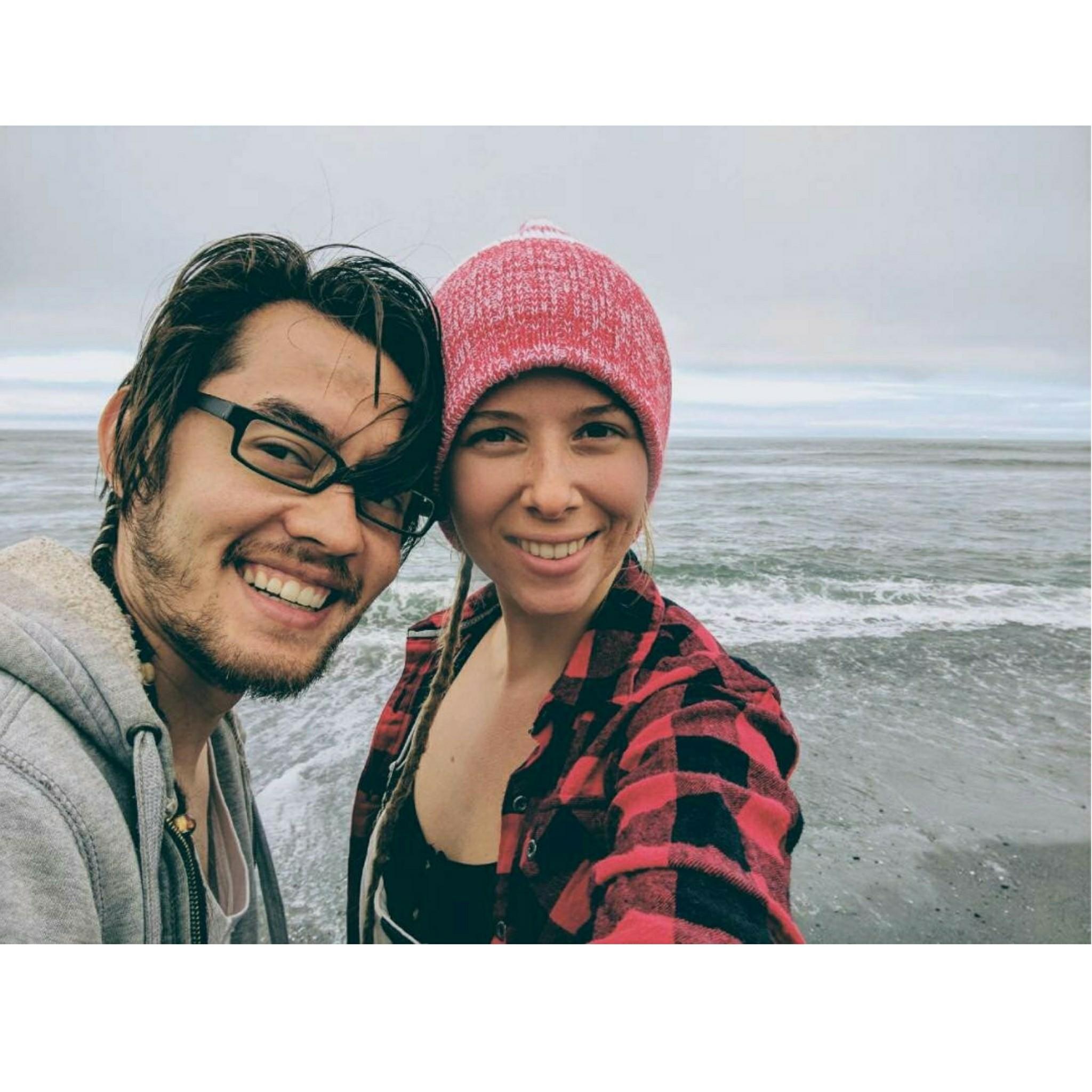 Still at Redwood National Park. Not only did we romp around, we stayed at a rest stop in the park. It was one of the most scenic rest stops in the country in the middle of an ancient forest.