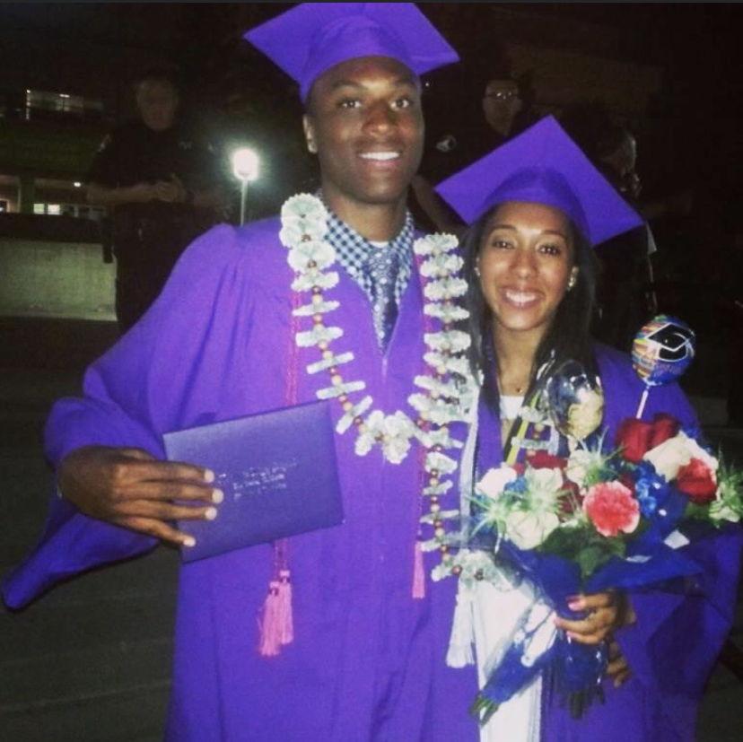 Brenna & Marvin at their high school graduation, class of 2014.