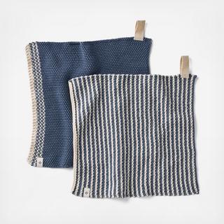 Shasta Organic Dish Cloth, Set of 2