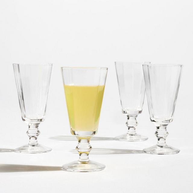 Monique Lhuillier Viola Limoncello Glasses, Set of 4