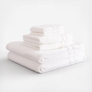Moon White Towel 6-Piece Set