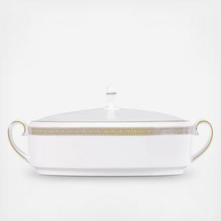 Vera Lace Covered Vegetable Bowl