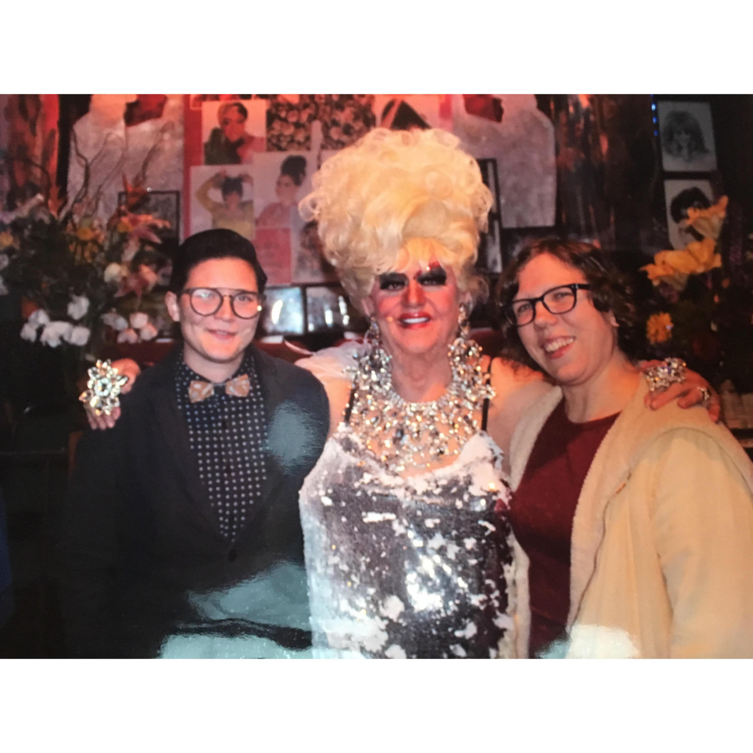Our first trip to Portland together! We went to see Darcelle's show! :)