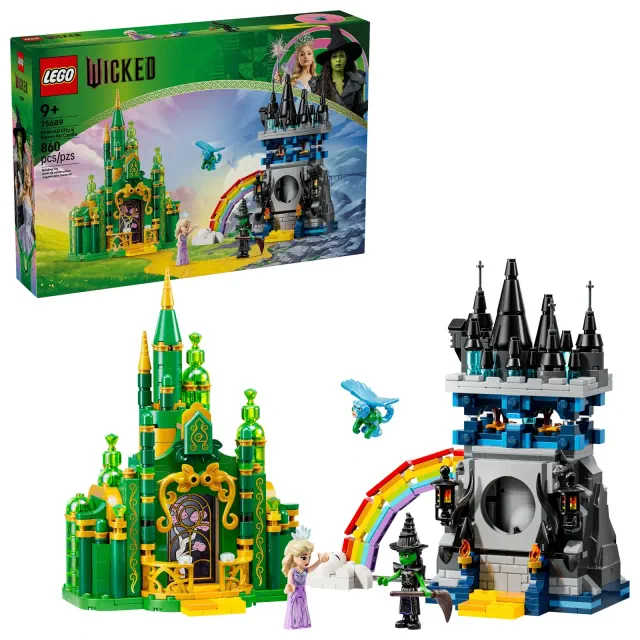 LEGO Wicked Emerald City & Kiamo Ko Castle Set 75689