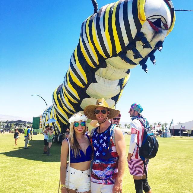 Our first of many Coachella's together.