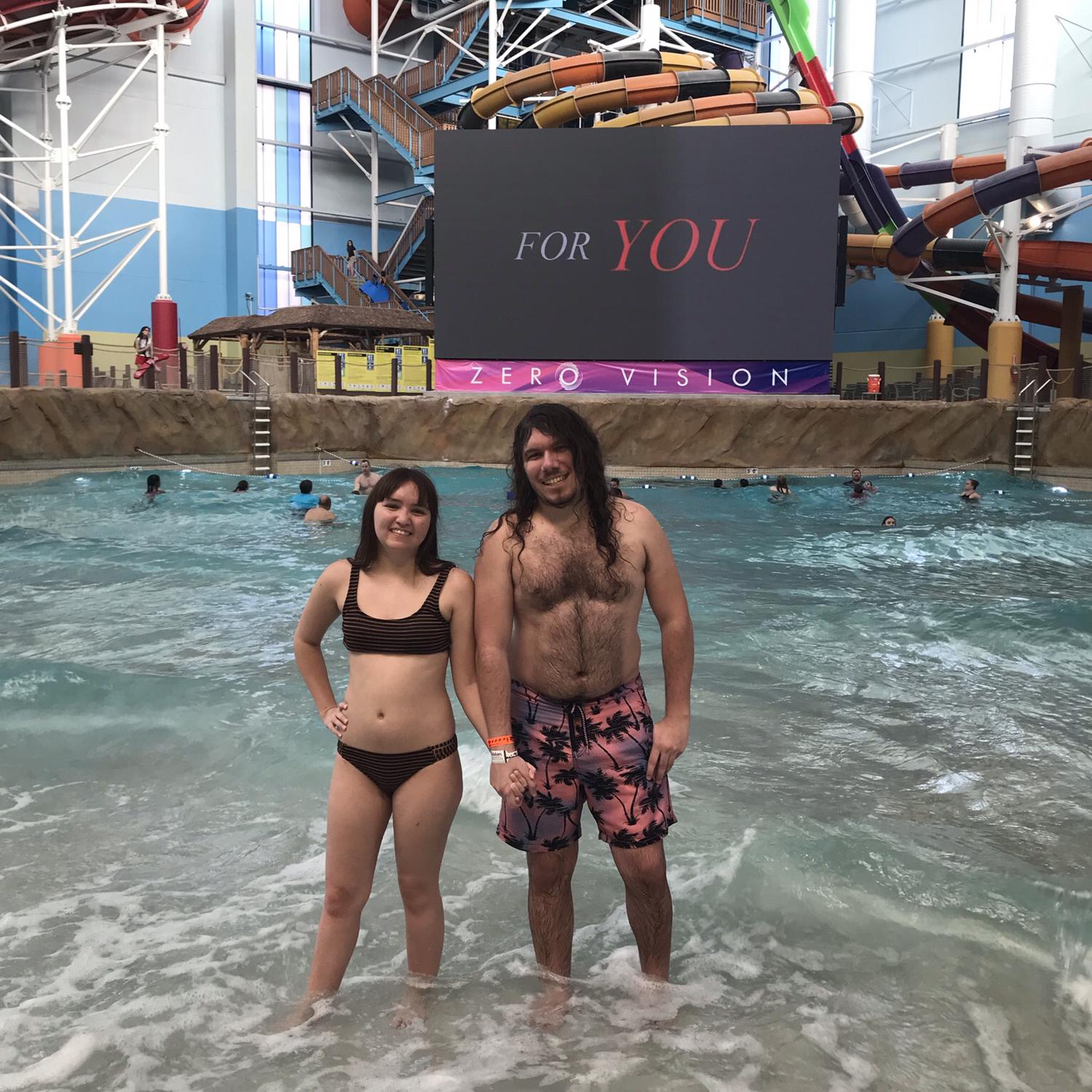 Kalahari resort wave pool