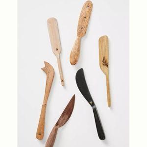 Mignon Wooden Spreaders, Set of 6