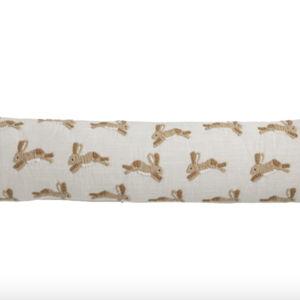 Bunny Long Embroidery Pillow