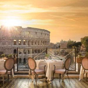 Rome: Sunset Rooftop Aperitivo