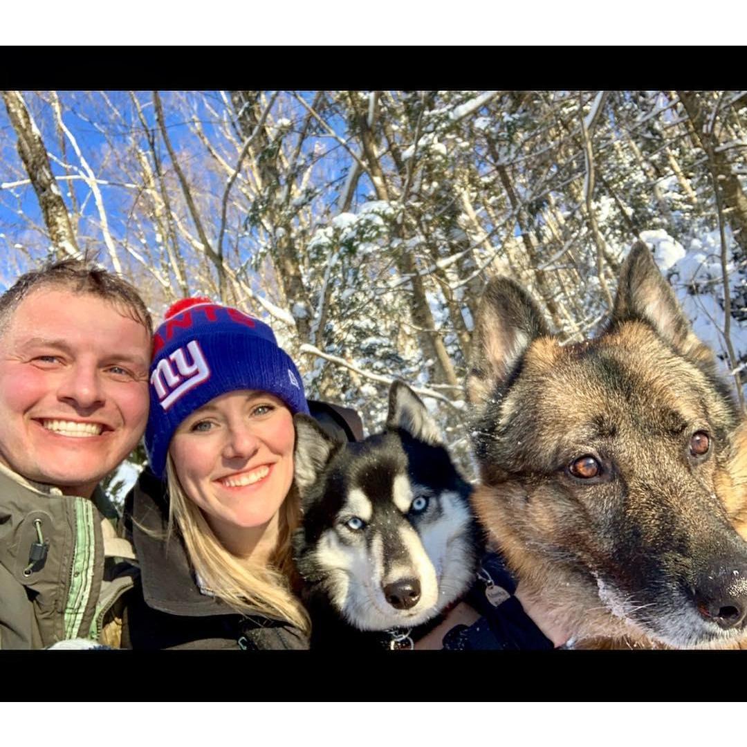 anniversary hike where we had our first date!