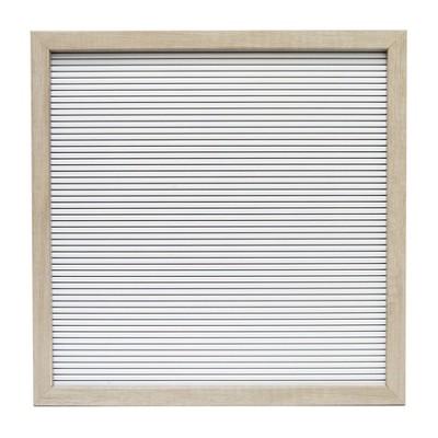 14x14 Letter Board - White