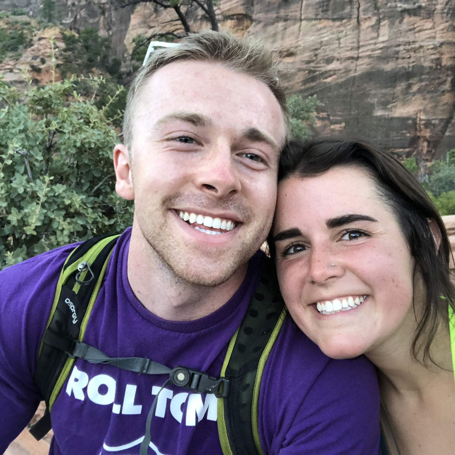 jake visiting katie in Utah