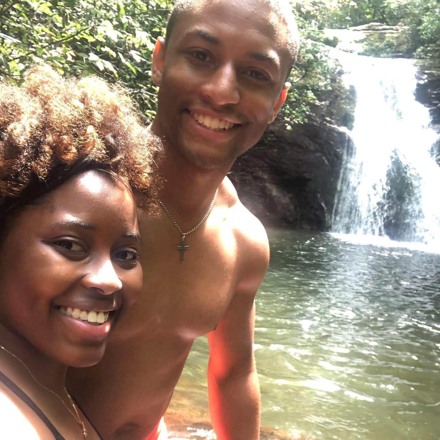 2019: 3rd Anniversary
We went hiking 4 miles, went the wrong way, and caught in the rain. But we made it to the waterfall! It was all worth it!