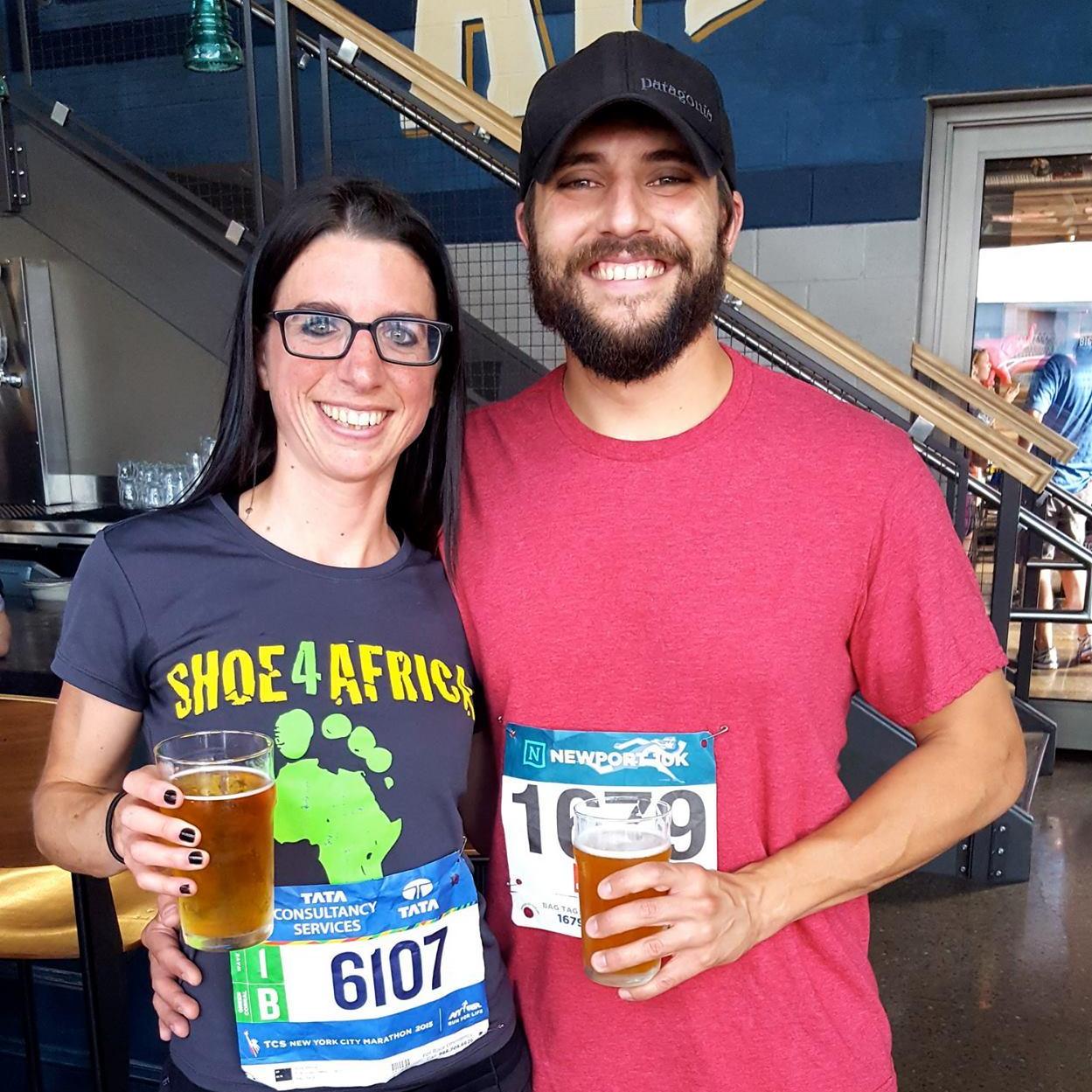 One of many Pub Runs (how we first met!).