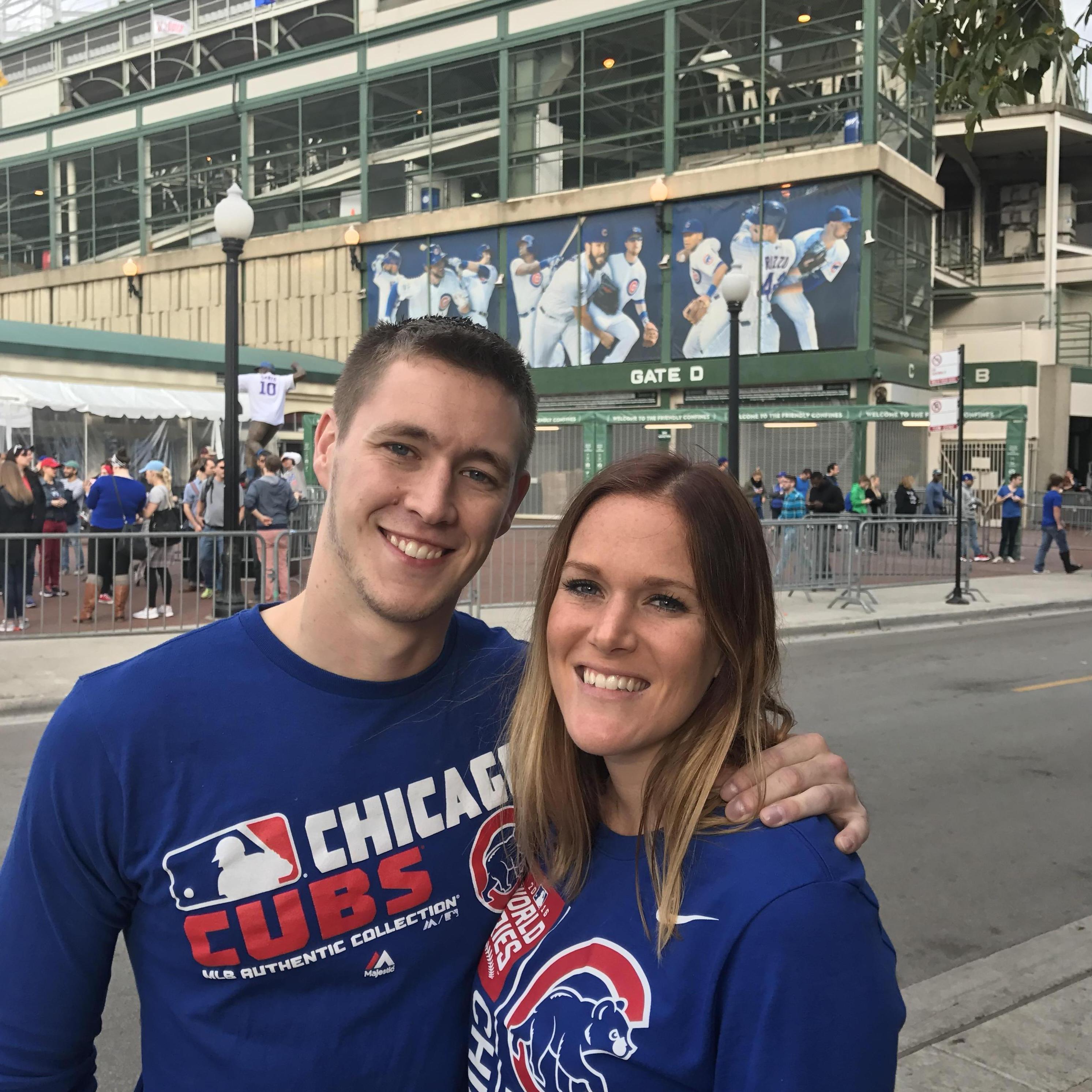 The Cubs won the World Series and we started dating within 2 months. Coincidence? I think not.