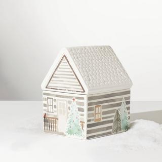 Balsam Lane Cabin Cookie Jar