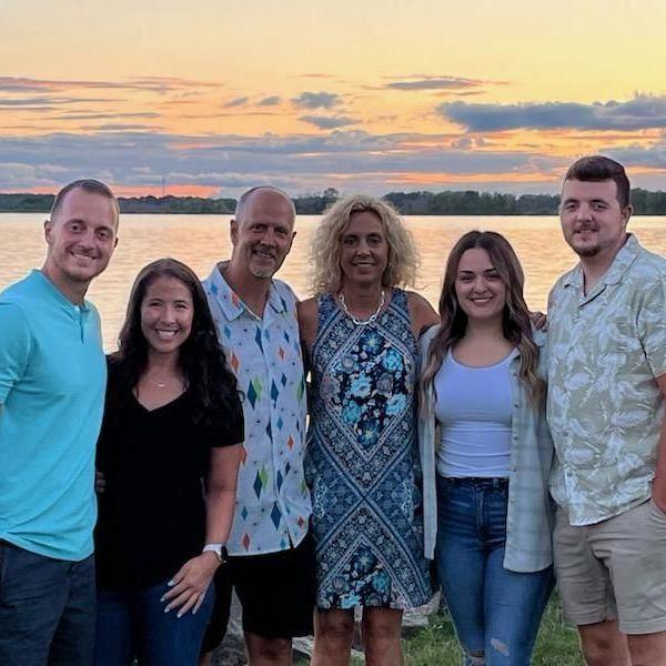 We love going back home to spend time with family.