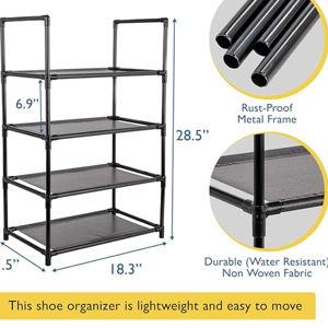 4-tier Shoe Rack