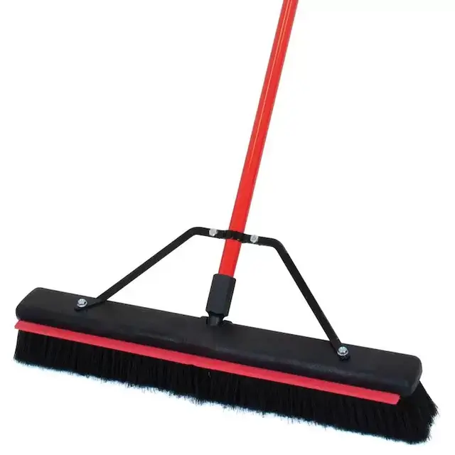 CRAFTSMAN 24-in Poly Fiber 2-in-1 Squeegee Push Broom