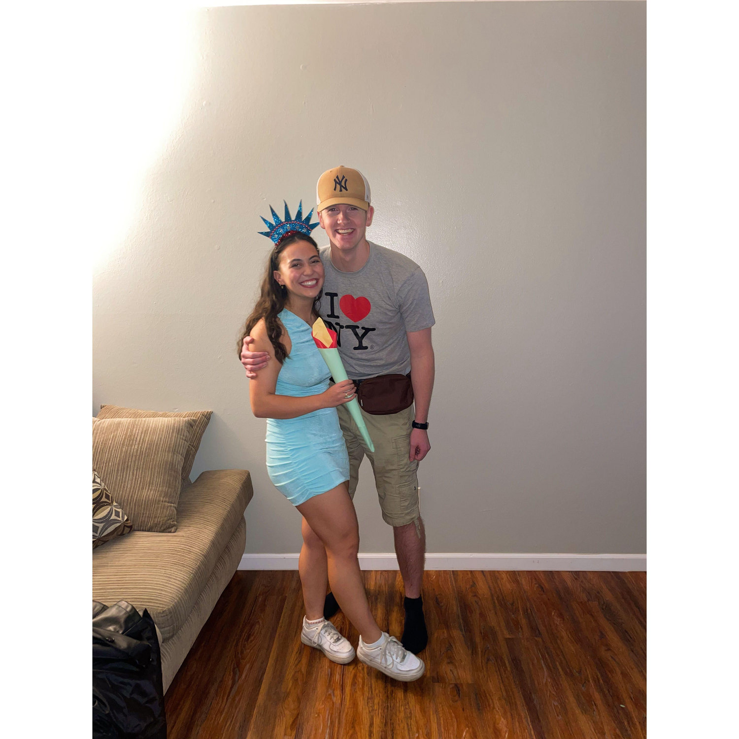 Last Halloween in college