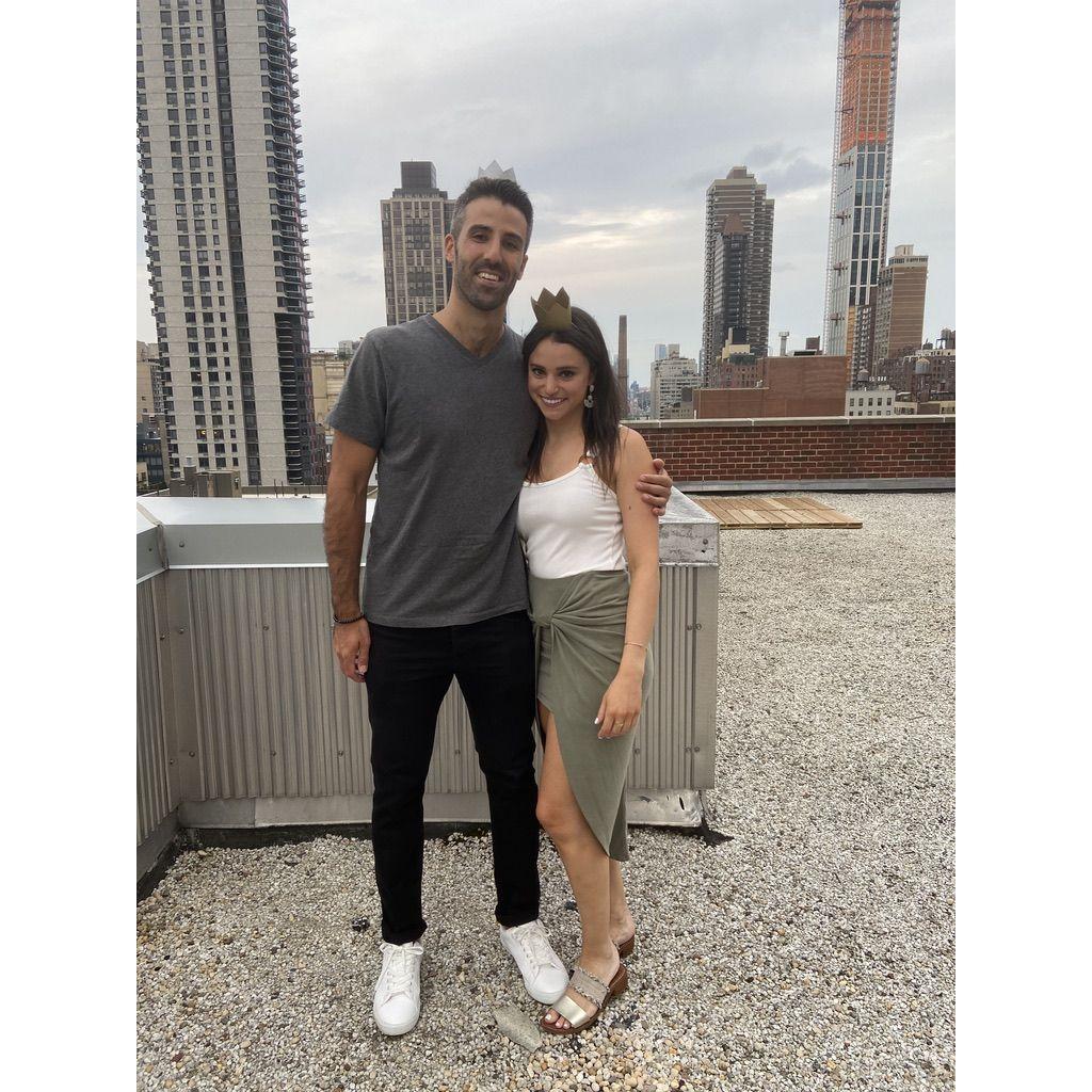Our first picture together! Aug 2020