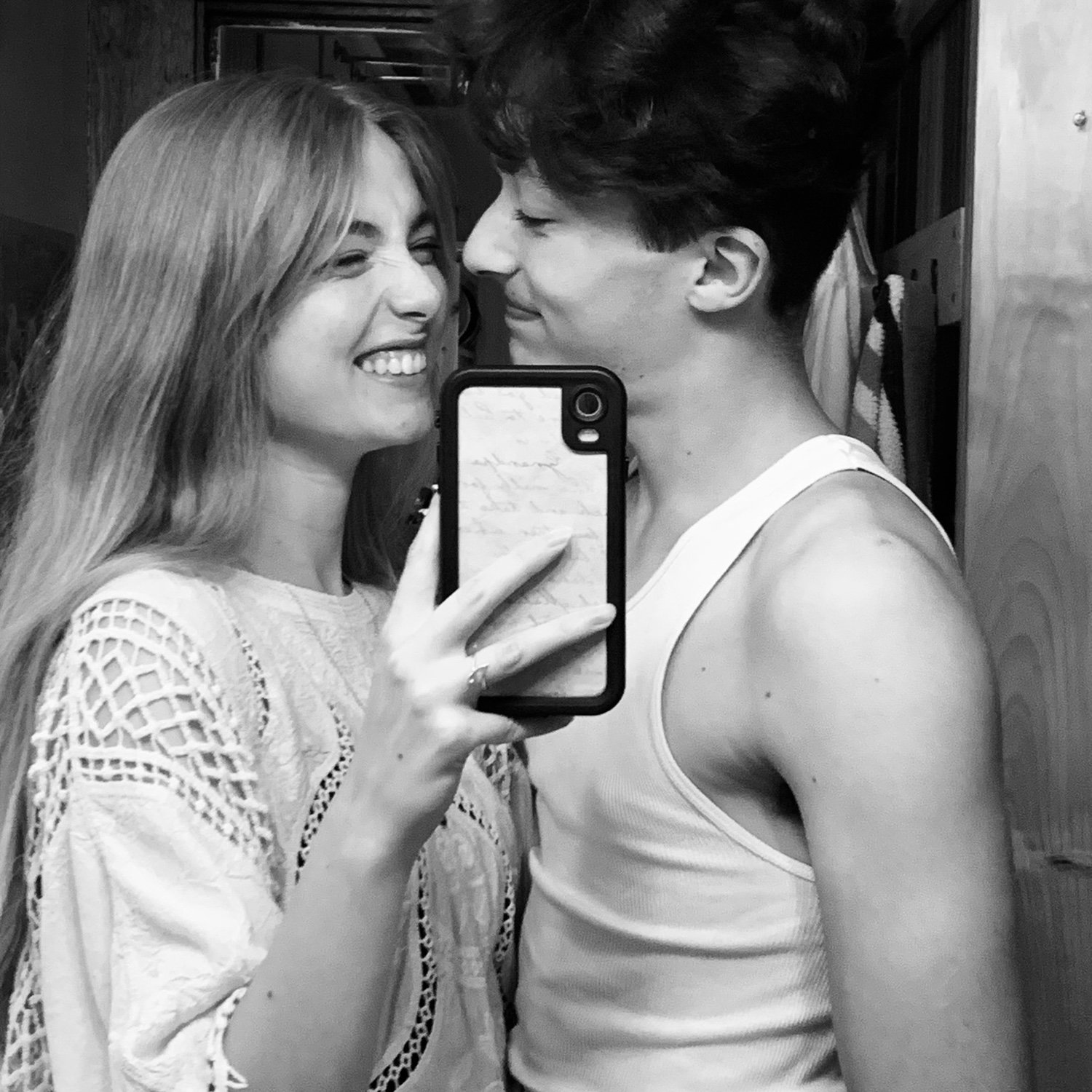 Goofy black and white
