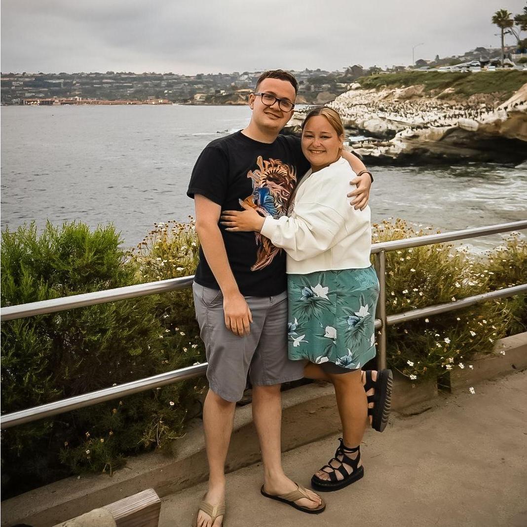 Right before we got engaged!