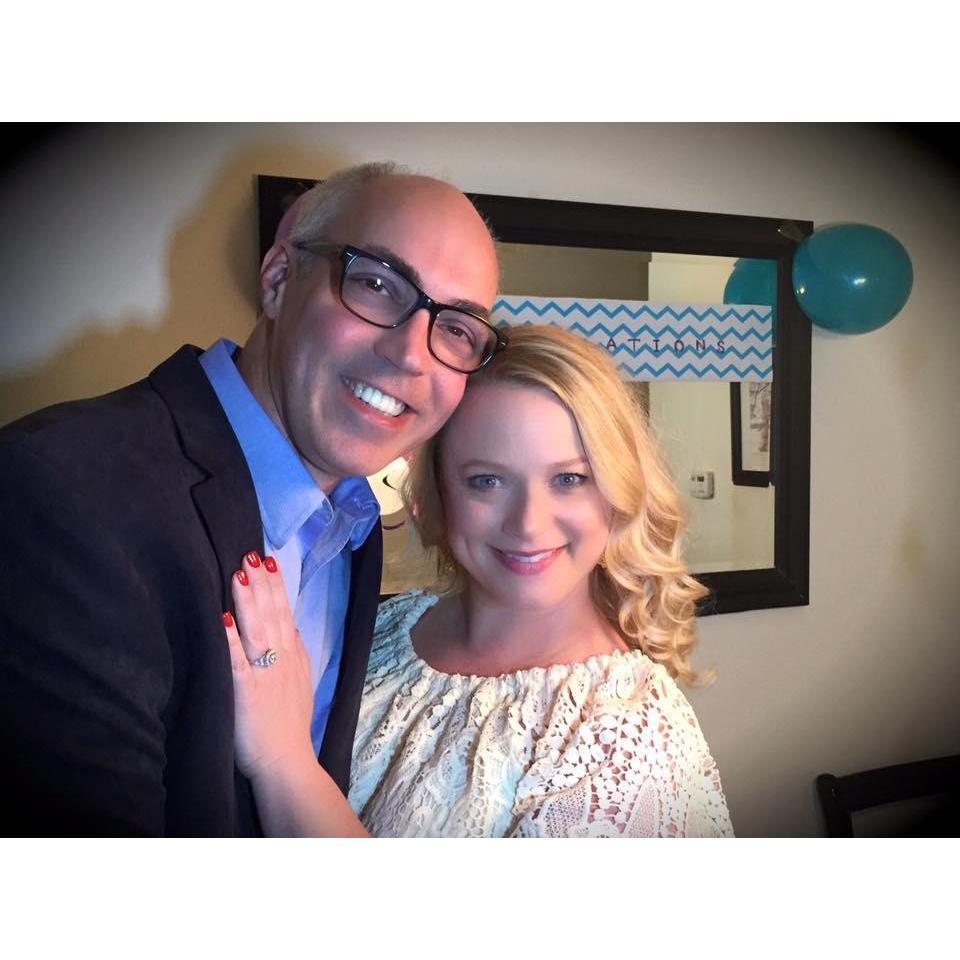 We're engaged. And so elated!!!
