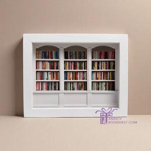 Anxiety Bookshelf - White
