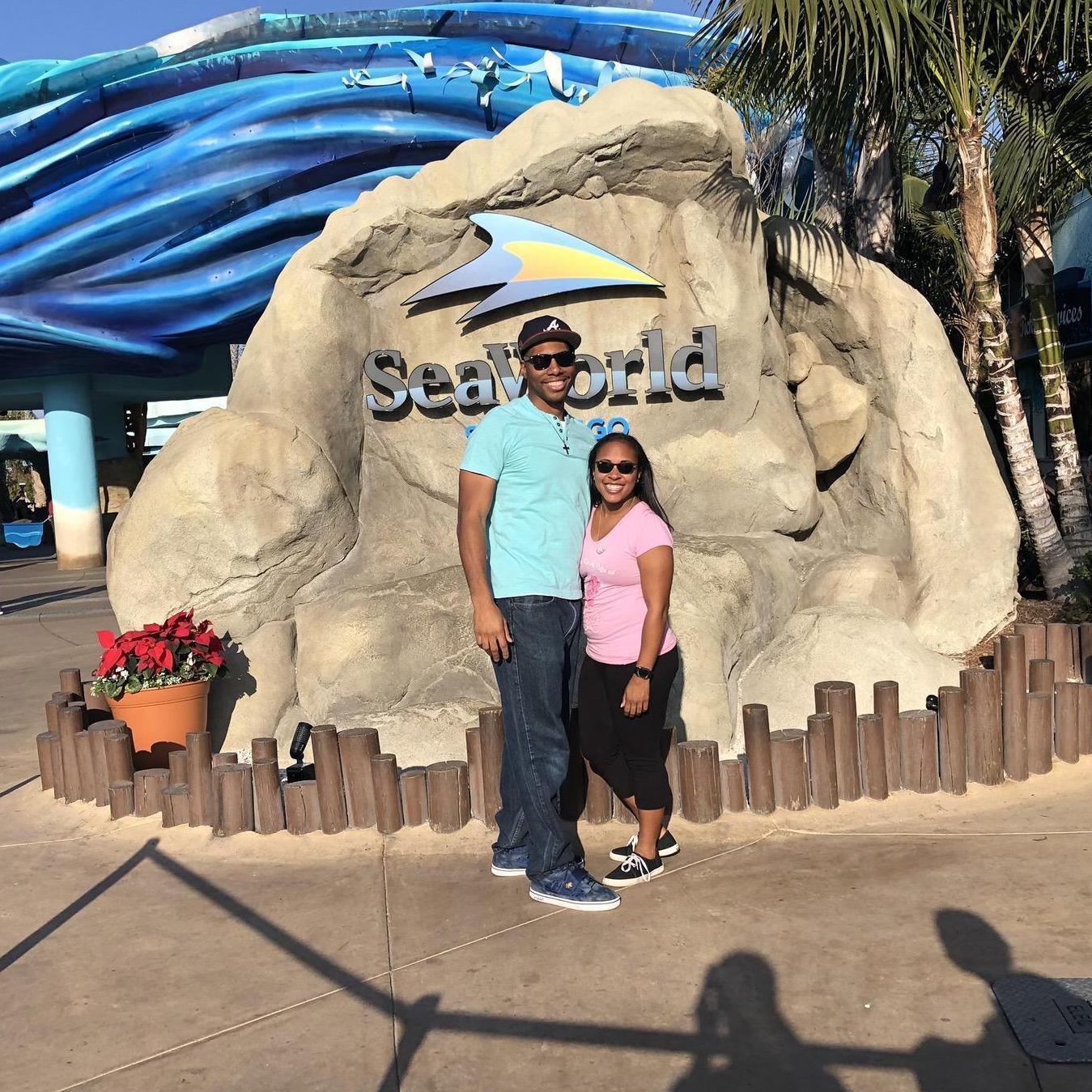 Our first trip to Sea World!