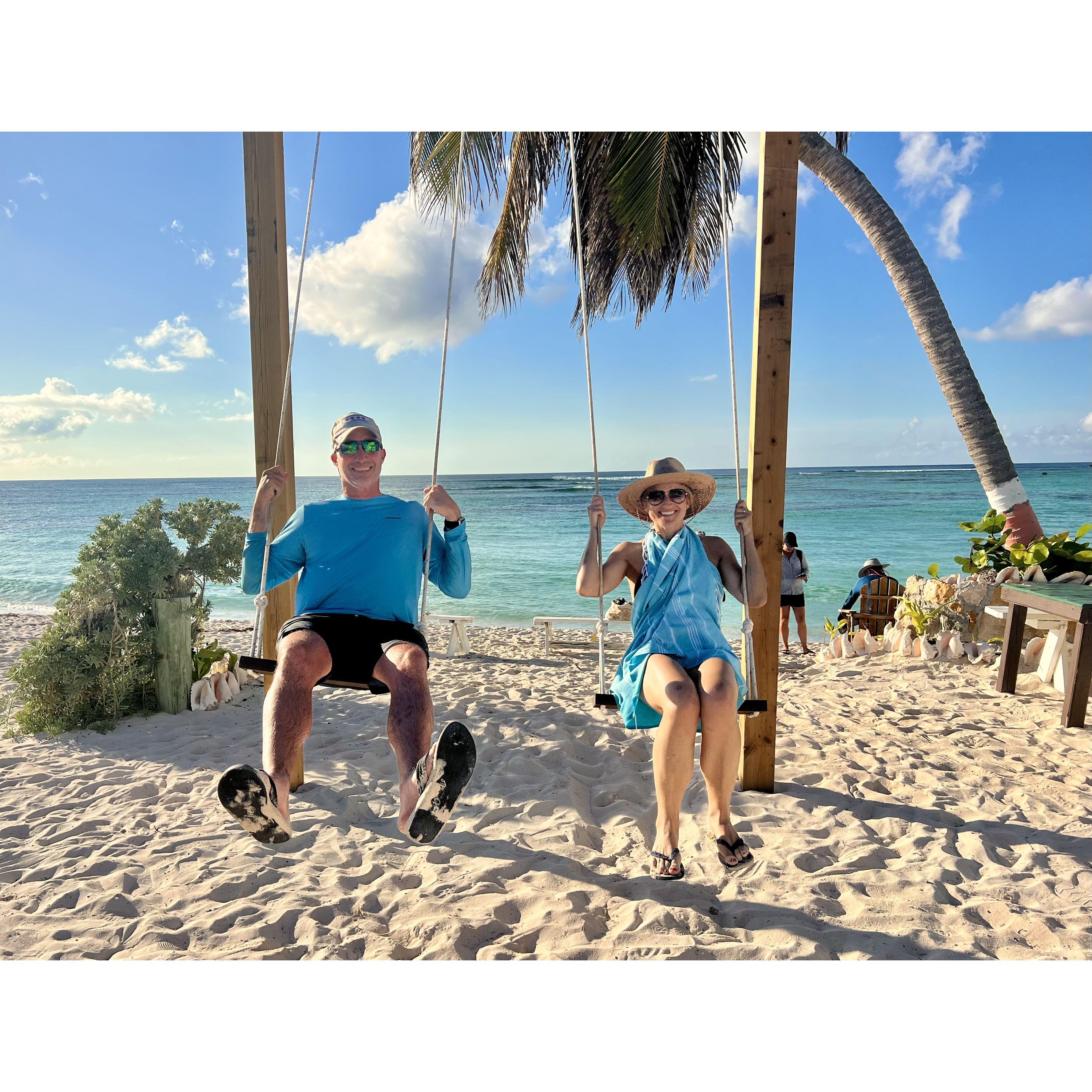 Vacationing in the BVI's for Jeff's 50th